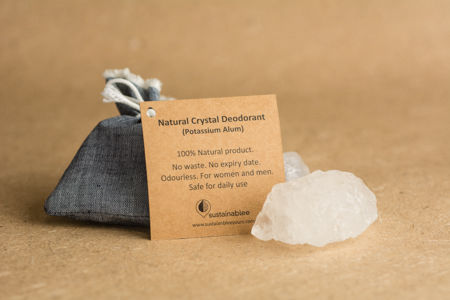 Alum Crystals Natural Deodorant